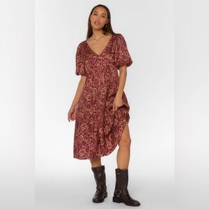 Velvet Heart floral dress sz M